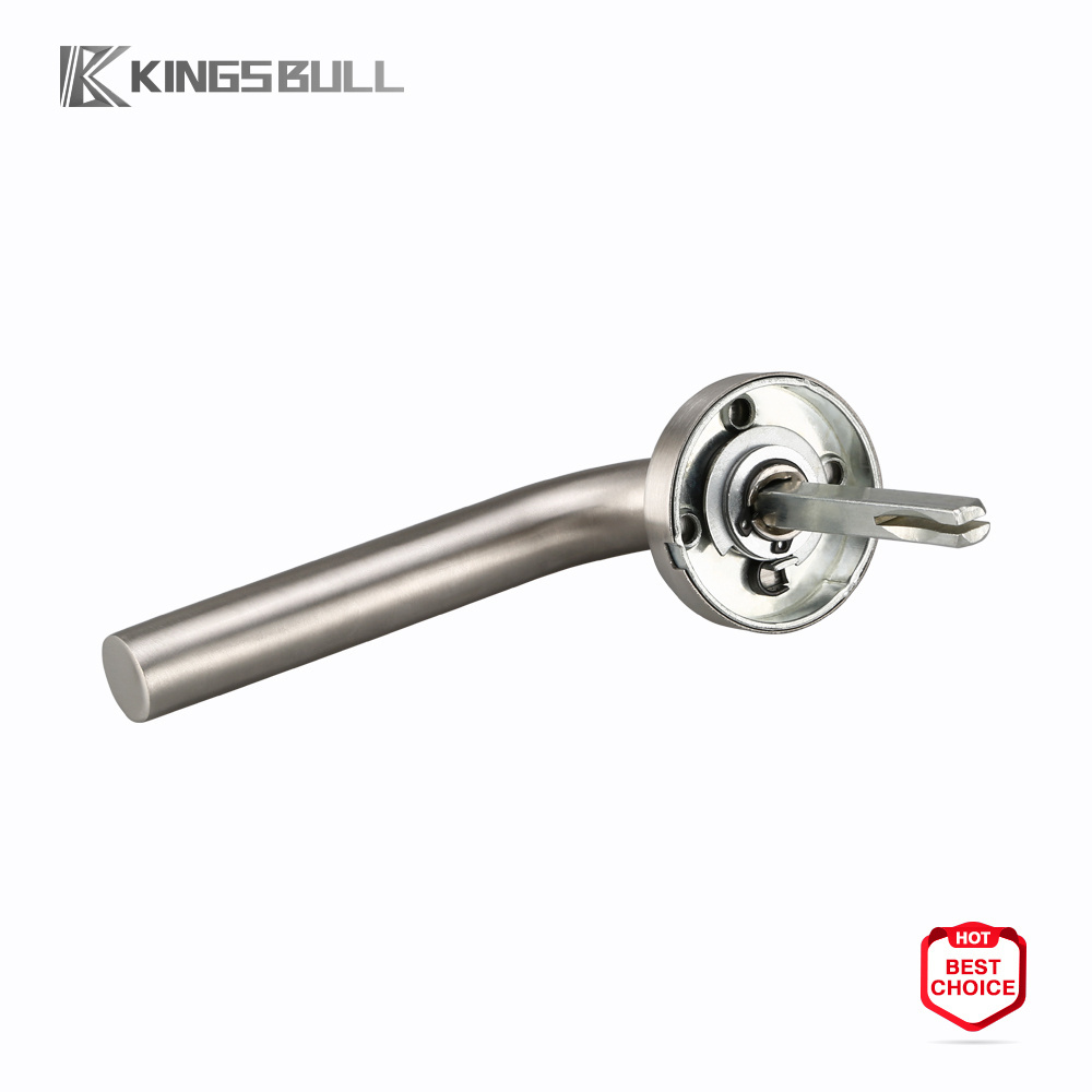 Kinnsbull Stainless Steel furniture hardware modern door knobs latch interior door handles with lock