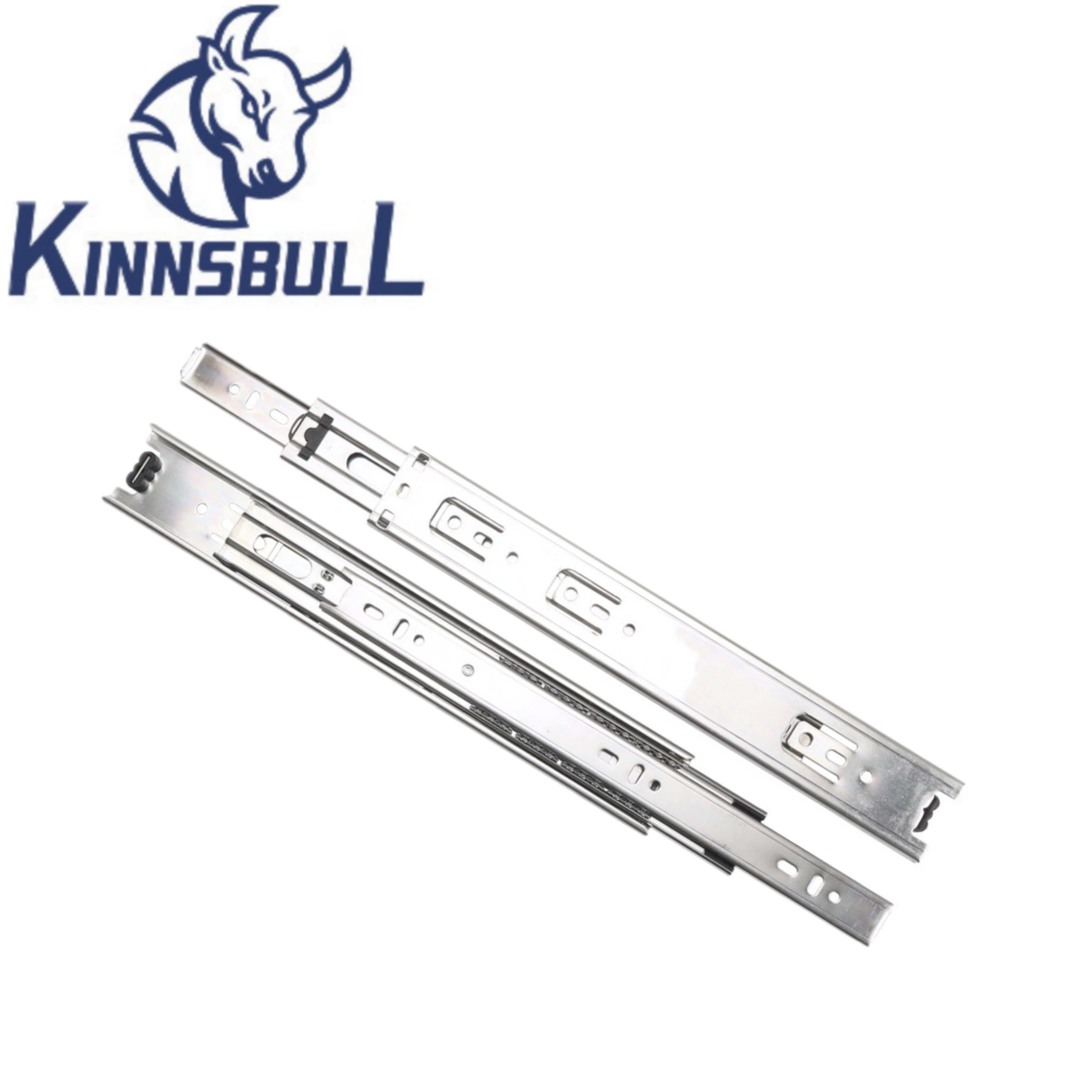 KB4007-36 Good Quality Telescopic Rail Ball Bearing Kitchen Cold Rolled Steel Furniture Hardware Drawer Slide