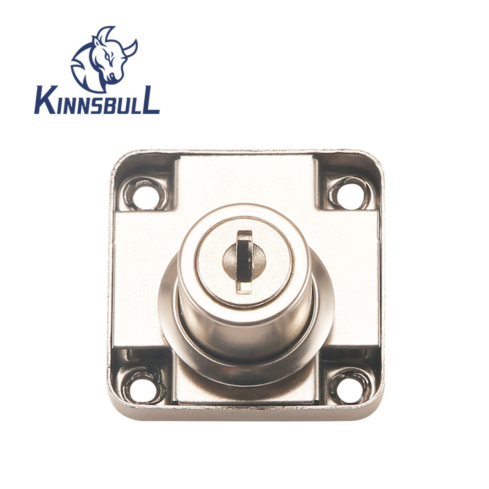 KB138-22 Good quality and Low price  Zinc Alloy Drawer Lock with 2 Iron keys