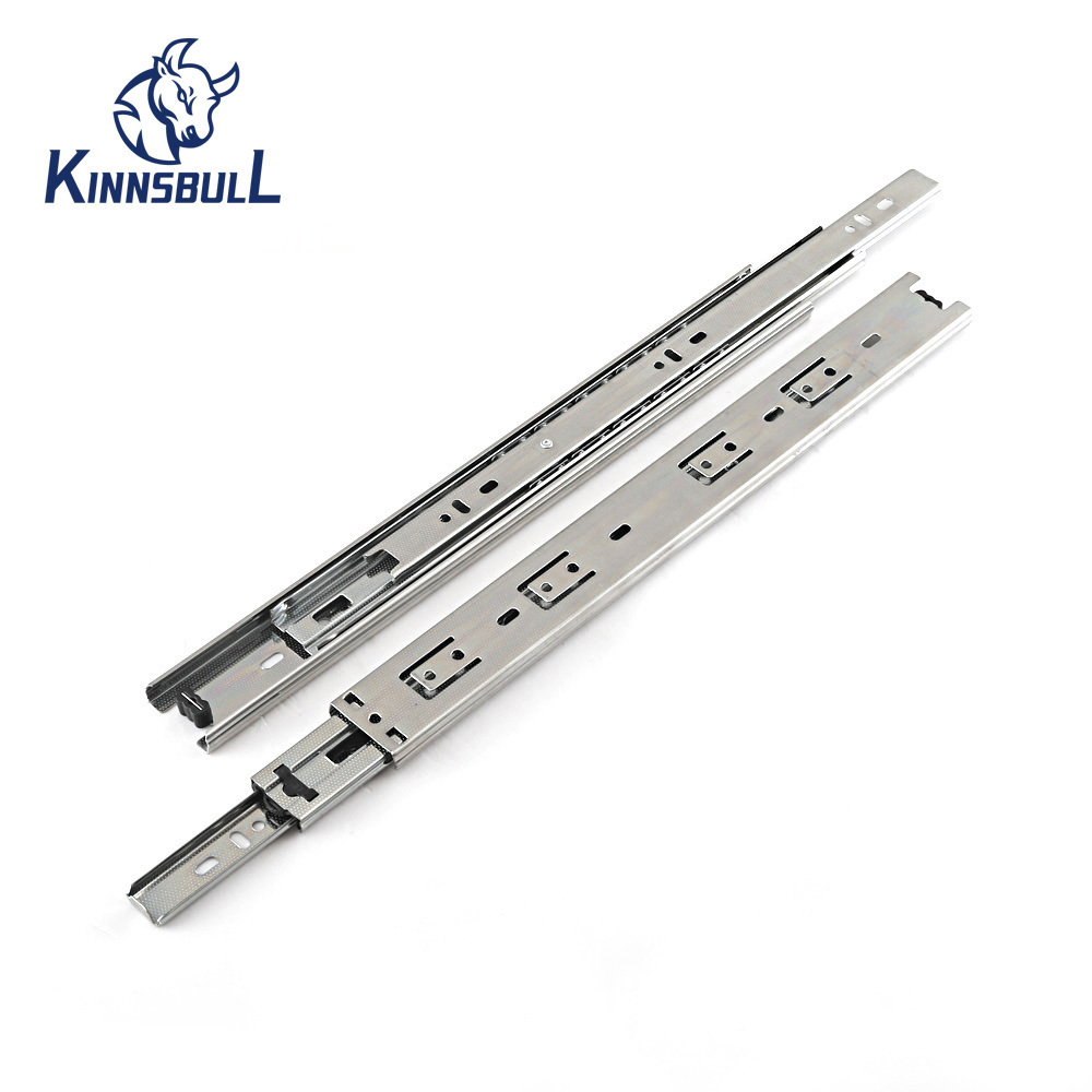 KB4007-36 Good Quality Telescopic Rail Ball Bearing Kitchen Cold Rolled Steel Furniture Hardware Drawer Slide