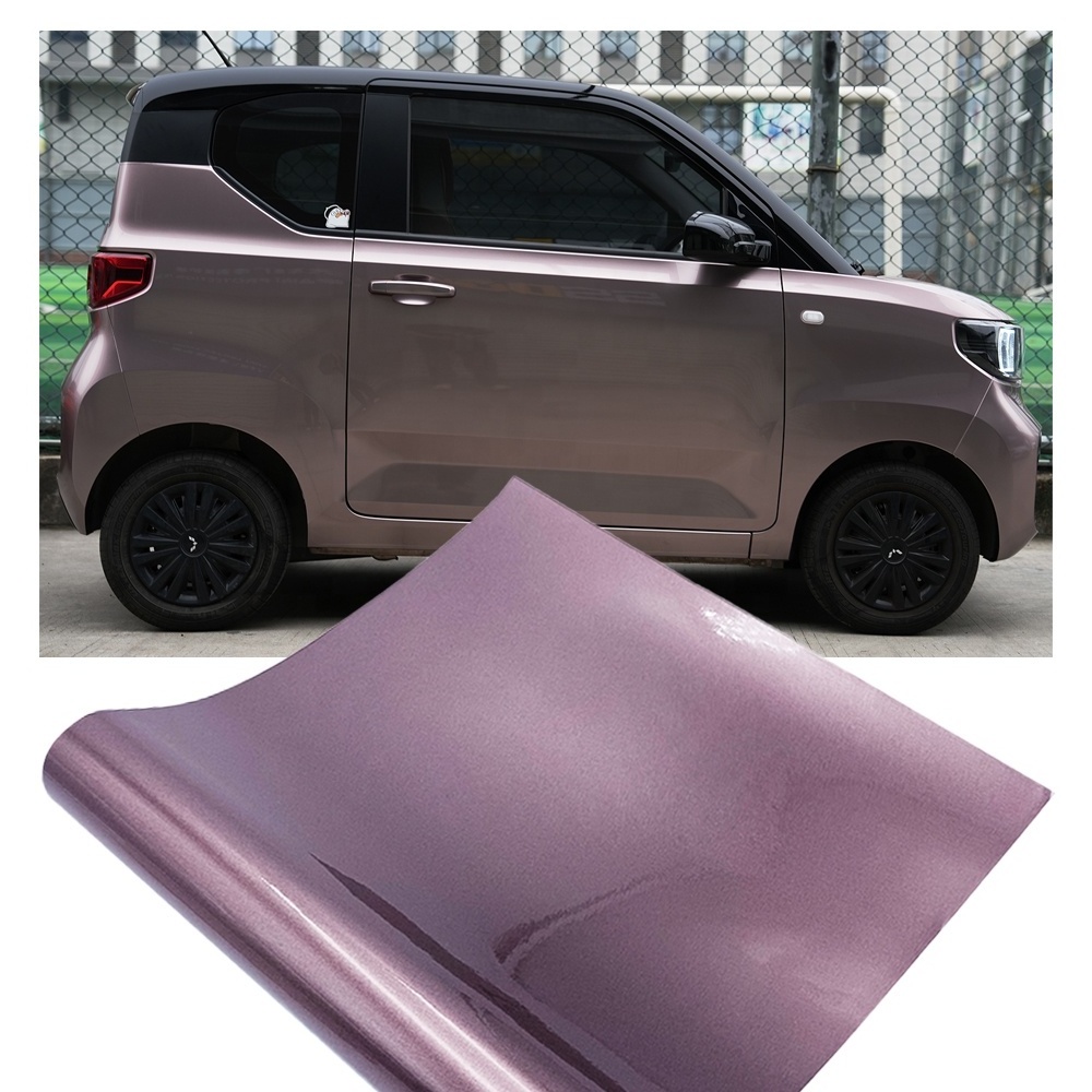 Car wrap store wild berry forged vinyl wrap auto body pink glitter chrome wrapping vinyl full roll car foil wrap for cars