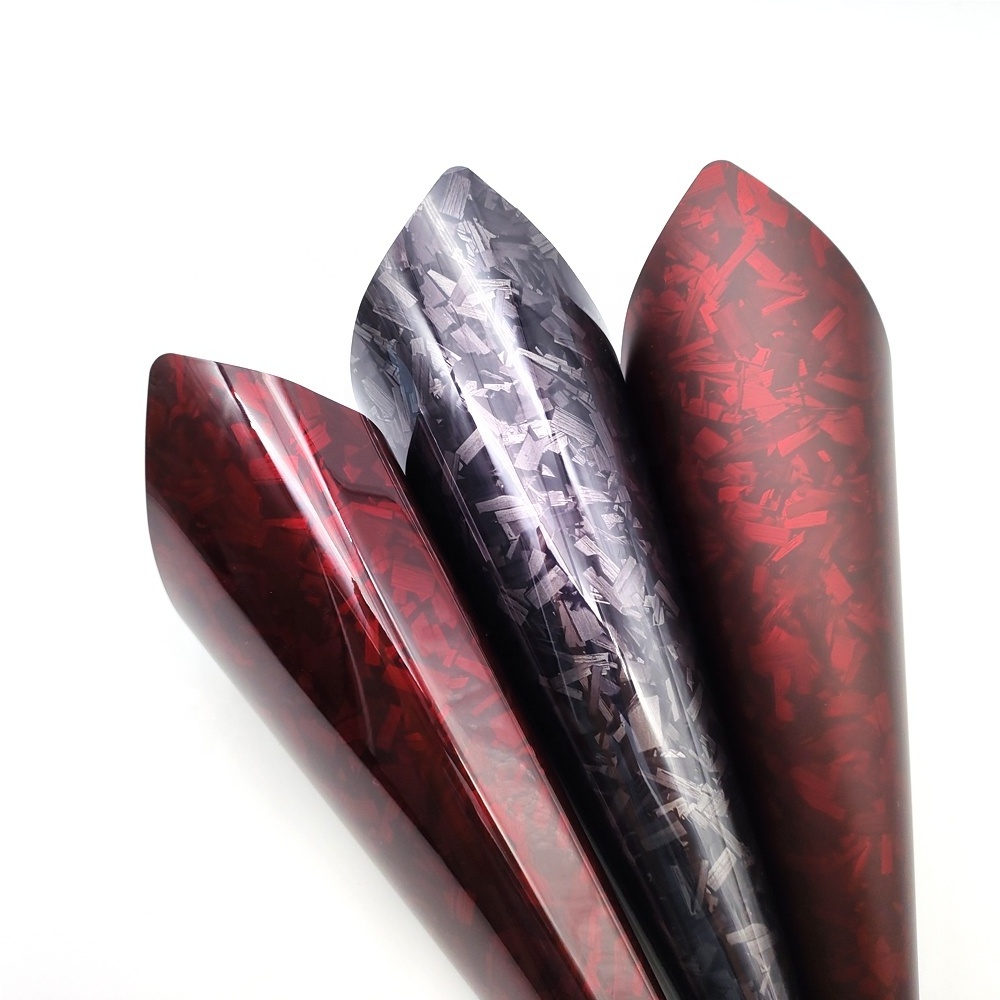 Wholesale 3D 6D high gloss matte velvet satin black red colored carbon fibre car vinyl vehicle wrap vinyl film