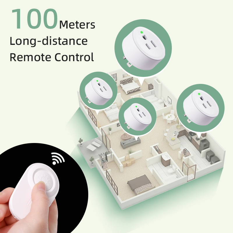 Wholesale Direct Sales smart plug Battery lifespan 6-10 years Voice control smart power socket plug