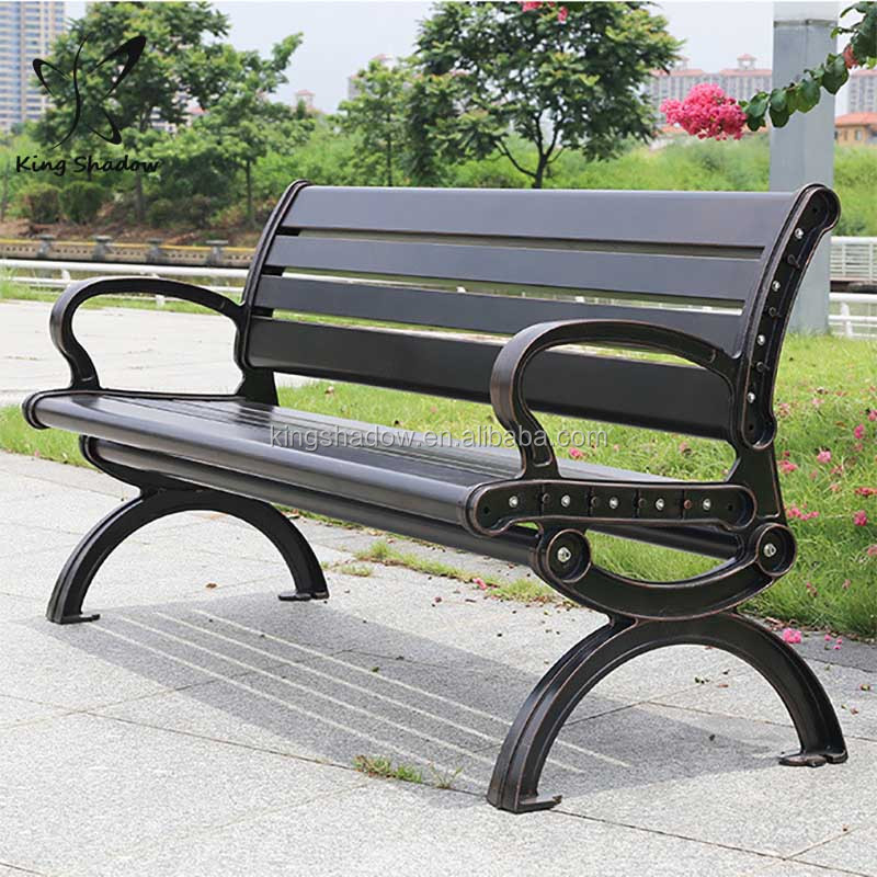 Kingshadow outdoor patio benches wooden outdoor garden bench