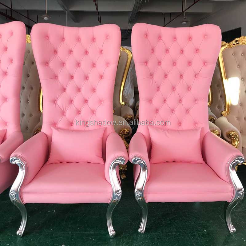 Luxury Throne Chair Pink Pedicure Spa Chairs Foot Tub Bowl Used Pedicure Chair Beauty Foot Spa Salon Modern Nail Salon Furniture