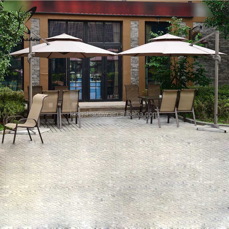 Display Outdoor Aluminum Parasol Sun Umbrella