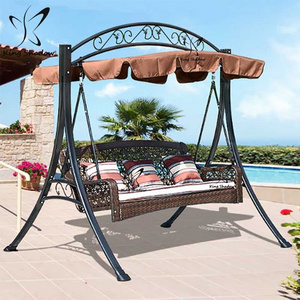 Leisure hanging hammocks patio swings chairs garden swing chair outdoor furniture