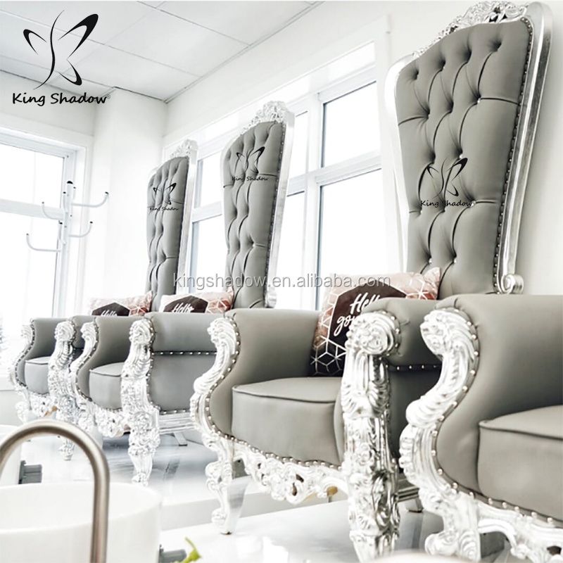 Luxury nail salon furniture pedicure sink and bowl foot spa chairs modern pedicure chair