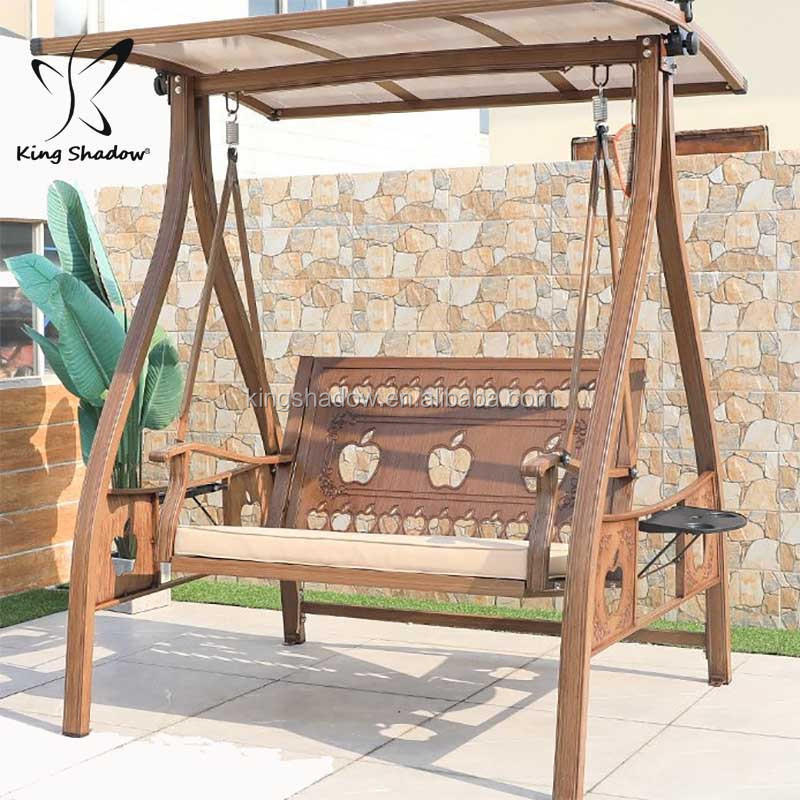 Seater Garden Glider Swing Chair with Canopy