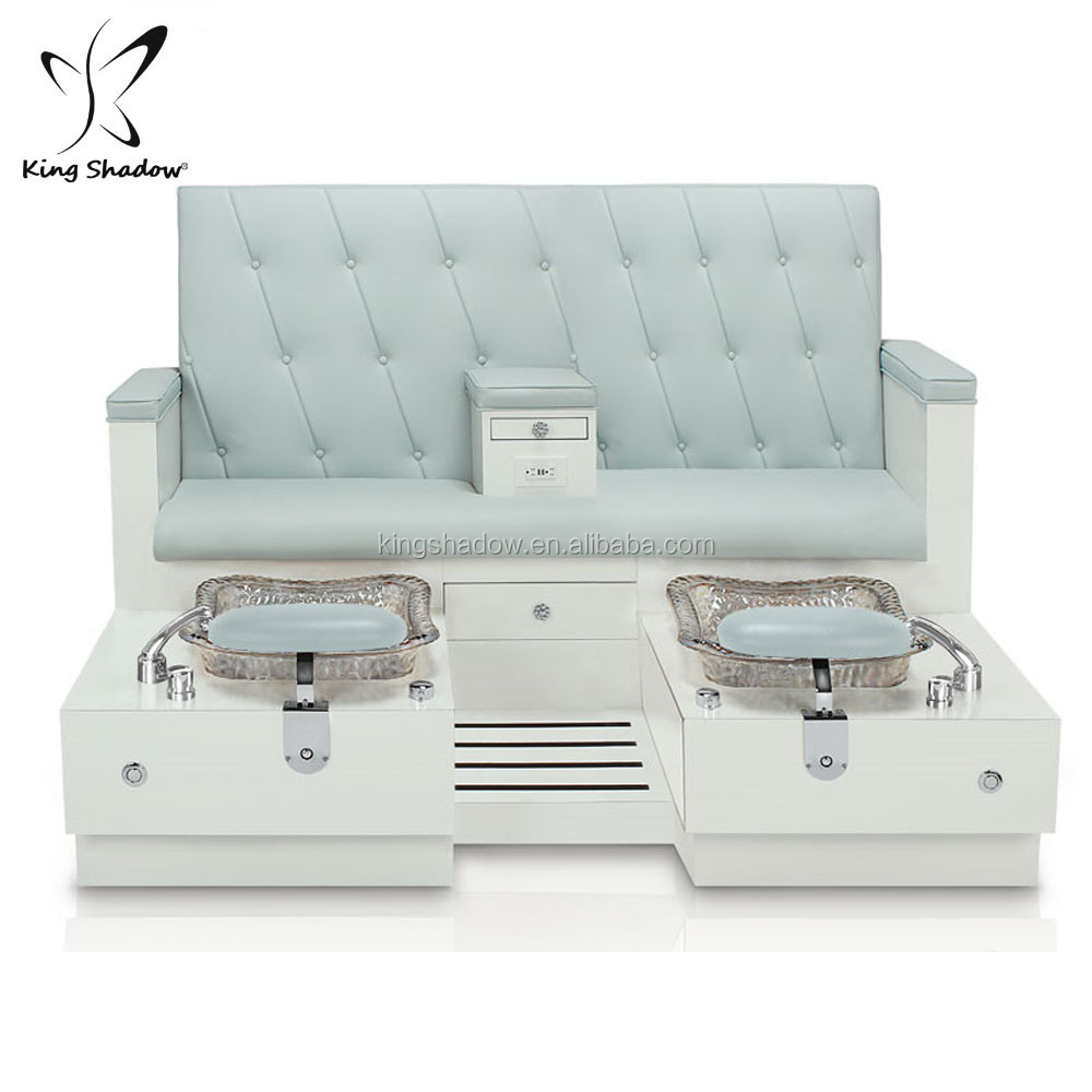 Luxury beauty salon furniture zero gravity t4 spa pedicure chairs with crystal bowl