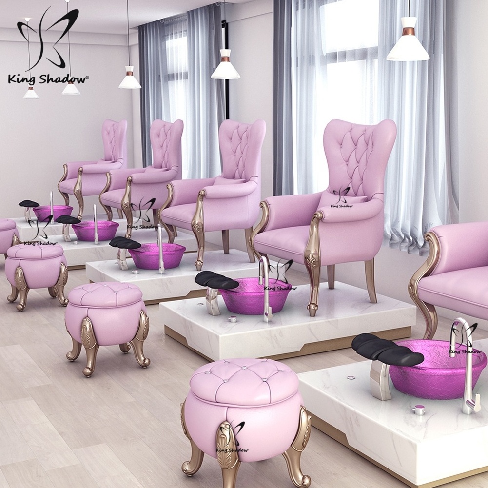 Luxury Kids  massage foot spa chairs pedicure stations kids spa equipment for salon shop used