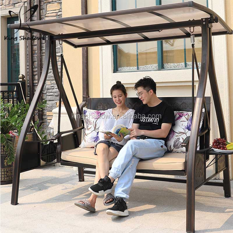 Seater Garden Glider Swing Chair with Canopy