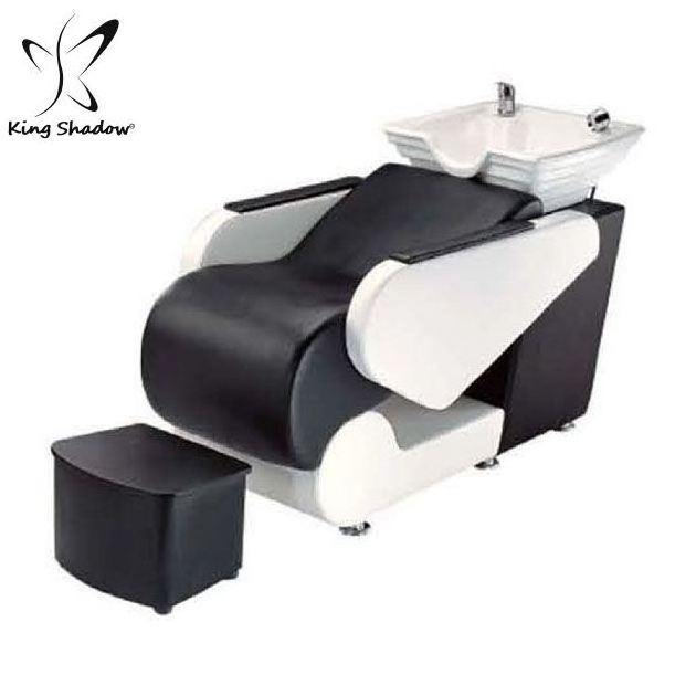 Salon set shampoo bowl portable hair wash bed shampoo station sink and chair