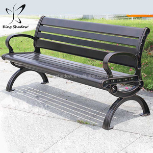 Outdoor patio furniture durable aluminum garden bench