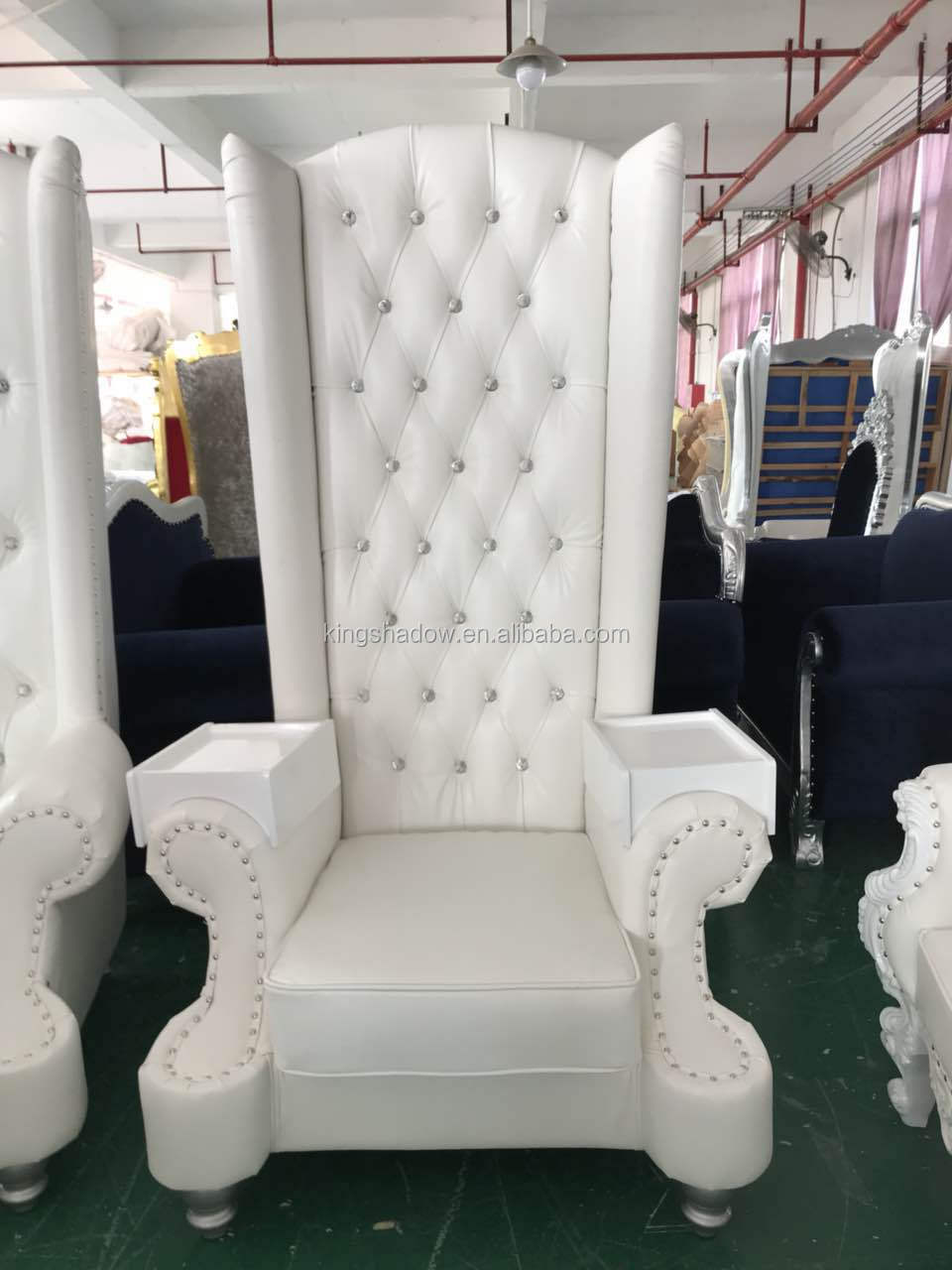 Beauty Salon Furniture Luxury Throne Chairs Foot Tub Bowl No Plumbing Used Spa Pedicure Chair Nail Salon Pedicure Jet