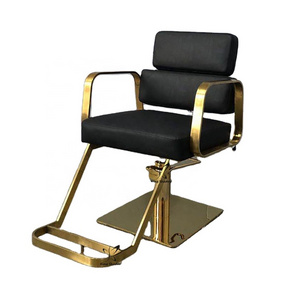 Popular Salon Furniture Cheap Styling Chairs Purple Salon Equipment And Furniture Barber Chair Gold Hairdressing Chairs