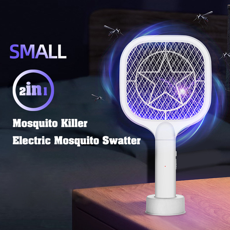 OEM ODM KINGSHAN Rechargeable Mosquito Swatter Killer Racket/Fly Hit Bug Killer wholesale