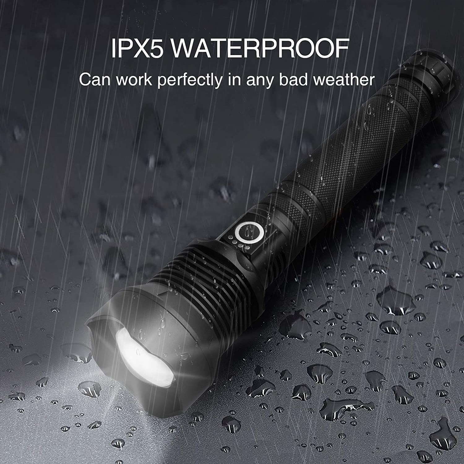 Powerful 10W 10000 Lumens 5Modes LED USB Rechargeable Flash Light Waterproof Camping Outdoor Tactical Torch Flashlights