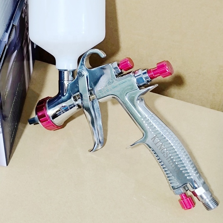 S400 HVLP 1.3mm professional paint coating splat spray gun S-400 1.4 air pneumatic tools paint spray gun