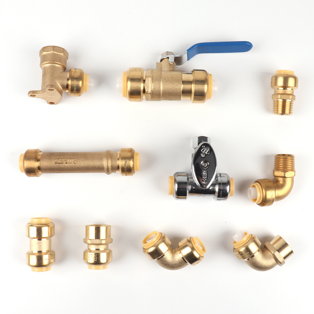 OEM Connector 1/2in T Valve Bathroom Faucet Accessories Brass Angle Valves Water Sink Basin