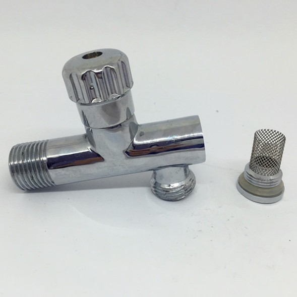 High pressure design bathroom washroom water 90 degree stainless steel angle valve