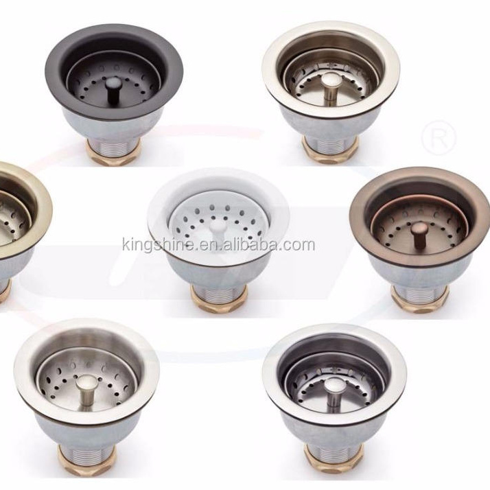 Stainless Steel Kitchen Sink Strainer / 3-1/2