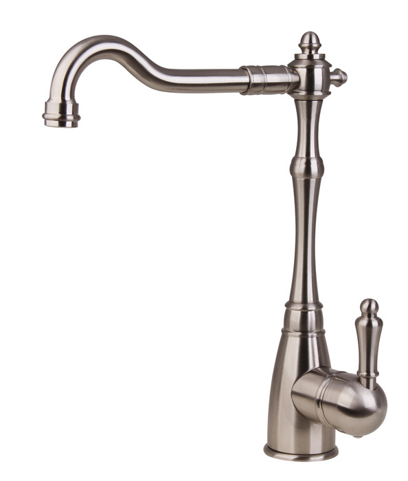 Antique Kitchen Faucet Ancient bronze hot and cold sink taps single handle chrome nickel plated