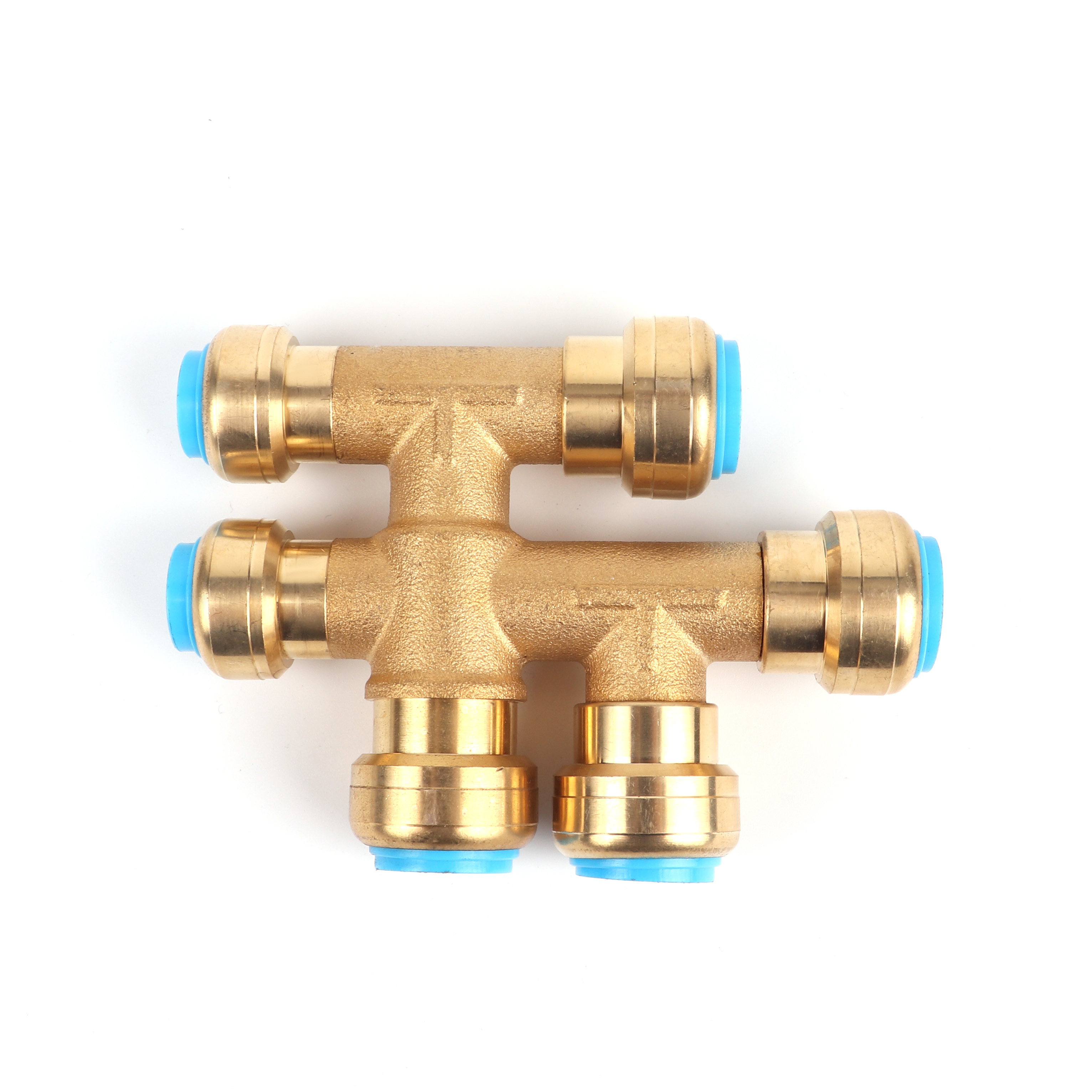 customized compression brass pipe fitting metal stainless steel sleeve fitting accessories