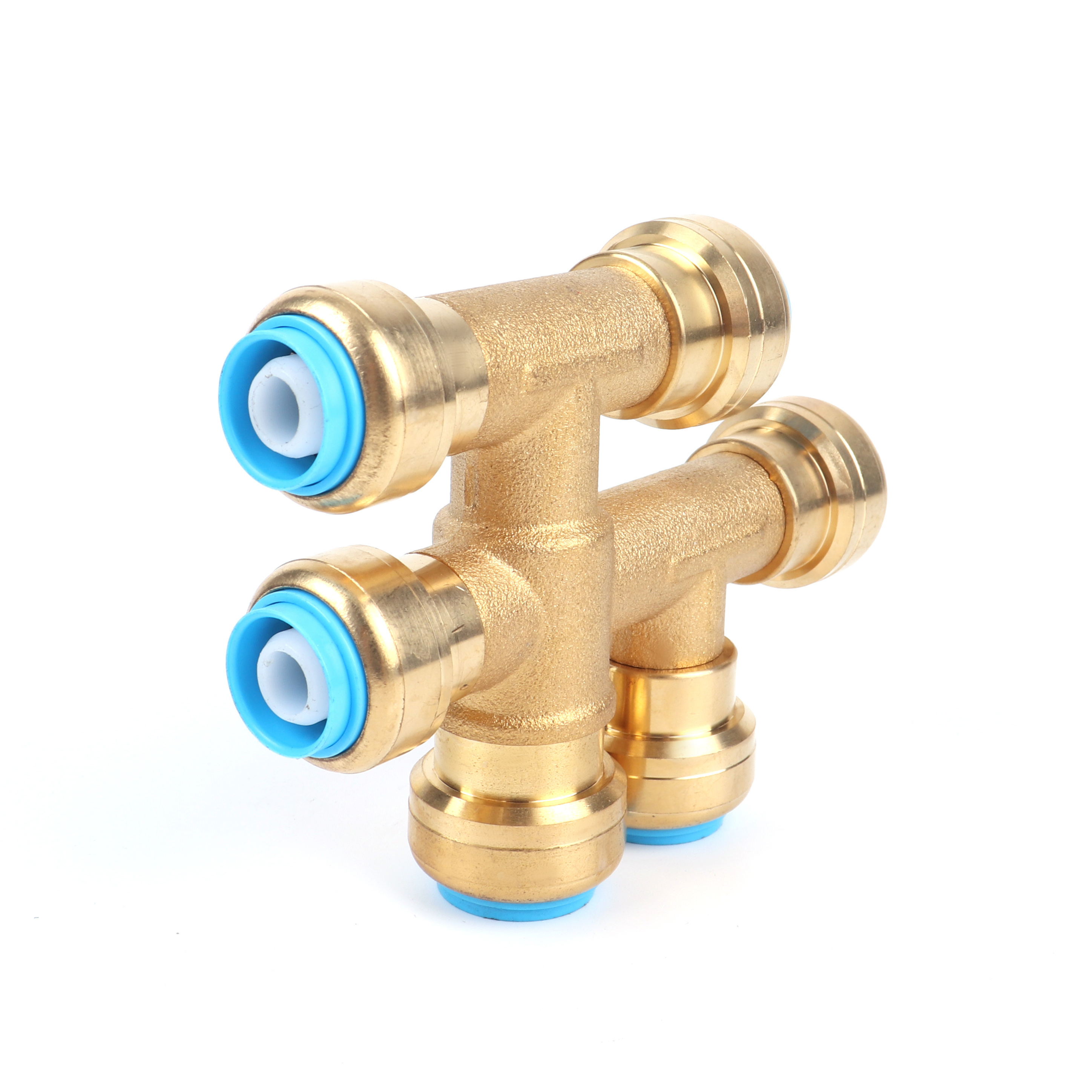 customized compression brass pipe fitting metal stainless steel sleeve fitting accessories