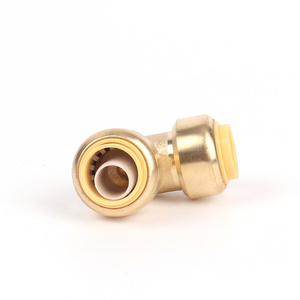 lead free brass sharkbite elbow push fit fittings for pex pipe