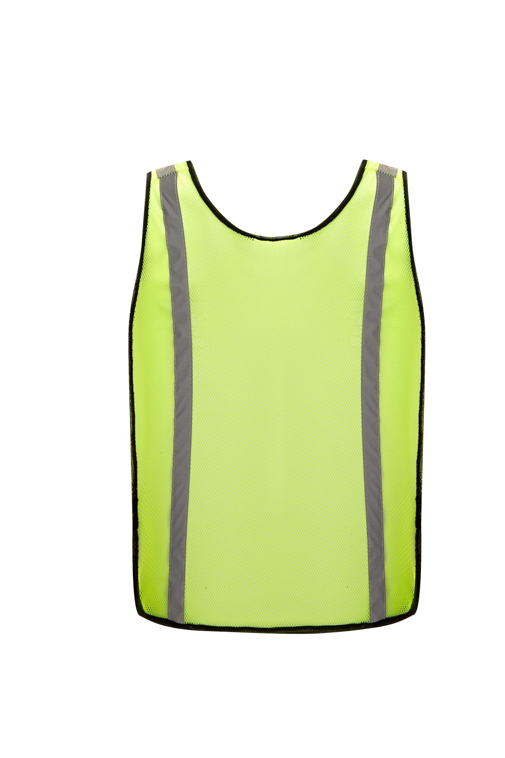 Factory Wholesale Customized 100%Polyester Mesh Breathable Quick-drying Reflective Safety Work Uniform Vest for Men and Women