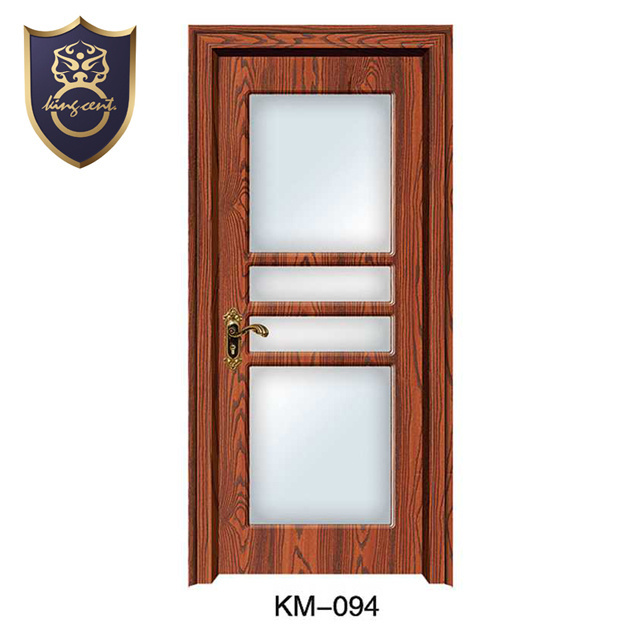 PVC Wooden Doors for Houses Interior Swing Wood Door Sets Waterproof Latest New Design Pictures Frame