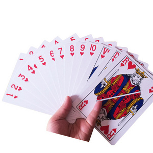 Custom Extra Large With Box Jumbo Print Cards A3 Playing Card