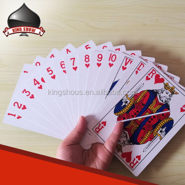 Custom Jumbo Xl Size Card Large Playing Cards