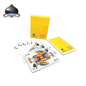 Spot Design Full Color Gold Edged Foil Poker Playing Cards Set Printing