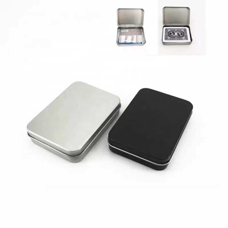 Custom metal tin box cards, metal playing cards case