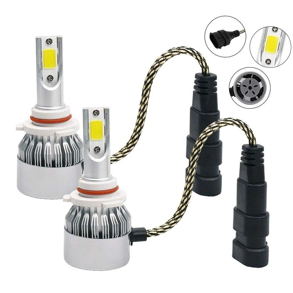 Car Restoration 36W Headlight Bulb Hid 6000k C6 Led Headlight Bulb For Car Accessories