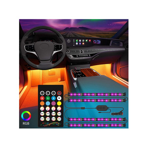 New Arrival Universal Decoration Ambient Auto Lighting System Usb Strip Car Led Light Interior