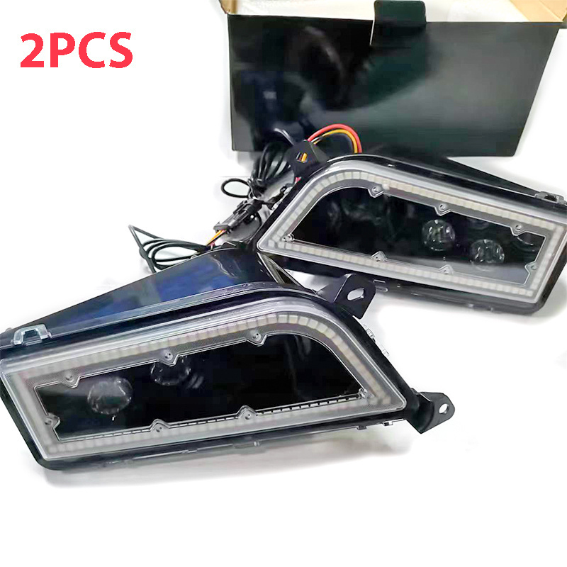 Hot Sale RGBW 6pcs led ATV Light Off Road Car Restoration Led Headlight for ATV RZR  900 1000