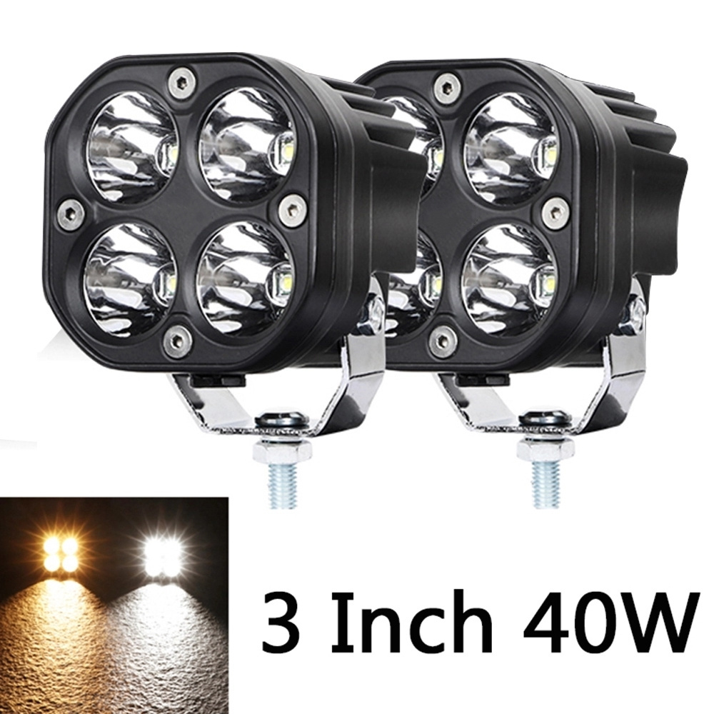 Ip67 Offroad 4x4 Led Headlight Motorcycle Car Spot Light 40w Work Led Light For Truck Light System