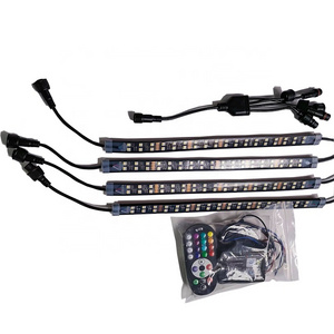 KingShowStar  Manufacture  Double row RGBW LED strips rock light Motorcycle light system  for Truck ATV SUV off road motorcycle