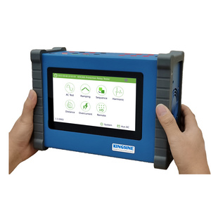 Kingsine portable test equipment  with large LED/LCD backlit touchscreen  KFA300  protective relay test set