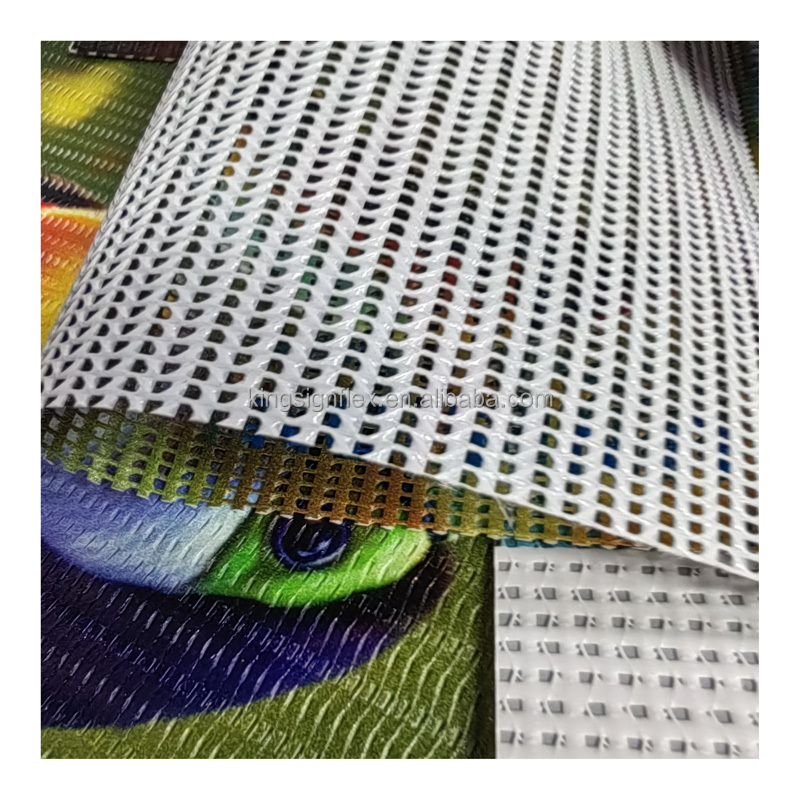 Format vinyl pvc scrim mesh banner billboard perforated pvc banner