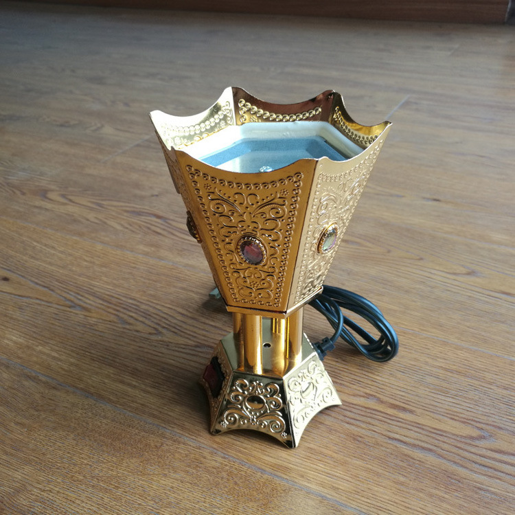 China manufacturer high quality electric metal wholesale cheap brass incense burner