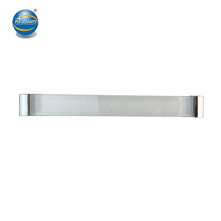 KINGSLAM Clear Tempered Glass Pulls Cabinet Handles Drawer Pulls Dresser Handles Kitchen Cabinet Handles Any Length