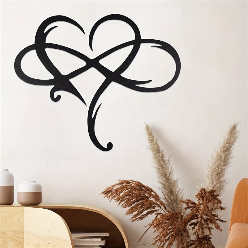 Metal Corner Decoration Heart Metal Wall Decor Love Sign Bedroom Ornaments Home Wedding Indoor Outdoor Christmas Gifts