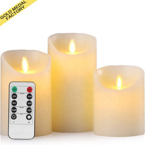 Flickering Flameless Candles Led Vela Battery Eid Ramadan Diwali Christmas Wedding Decor Won't Melt Plastic Electric LED Candle