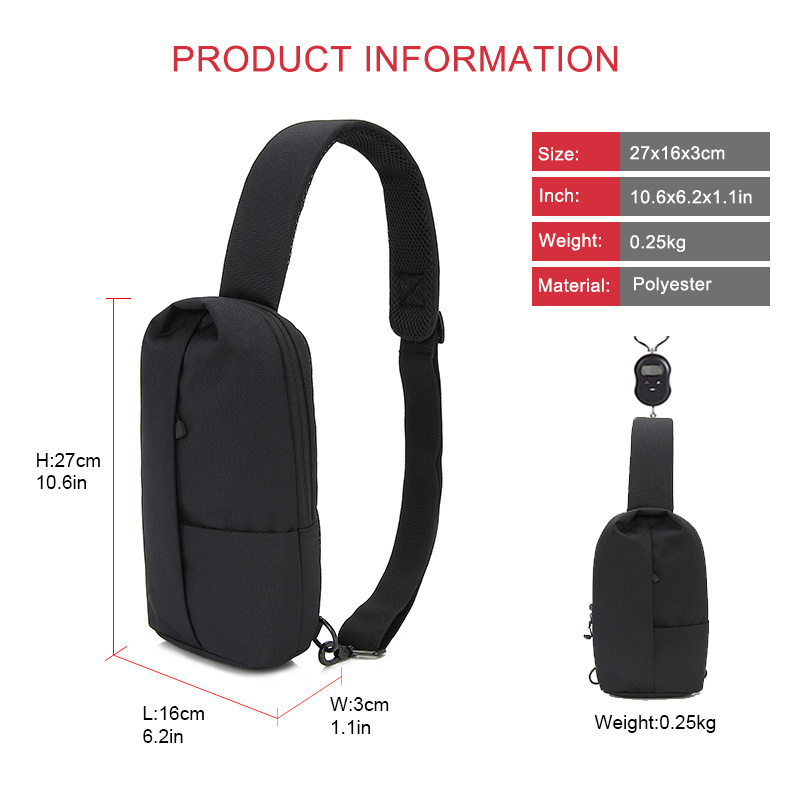 Kingslong outdoor sports canvas sling bag unique design fashion contracted messenger bags for men women boys girls