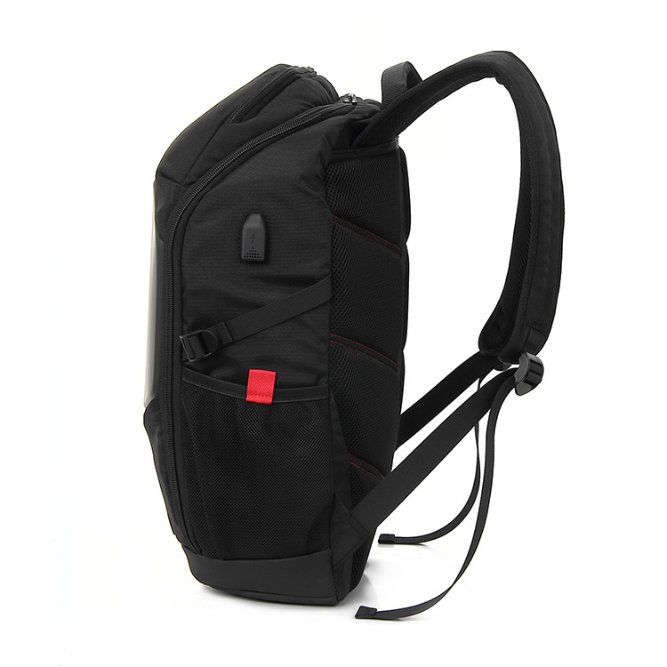 China Manufacturer Waterproof Black Large Capacity Computer Laptop Bag Backpack For Man