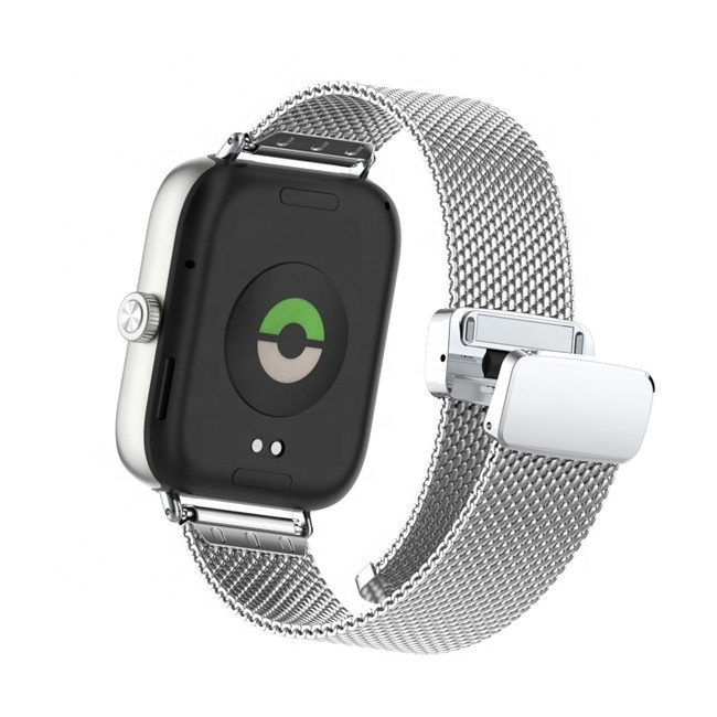 Hot Sale Stainless Magnetic Mesh Milanese Strap For Redmi Watch 4 Smart Watch Cases Band Metal Buckle Watch Strap Bands